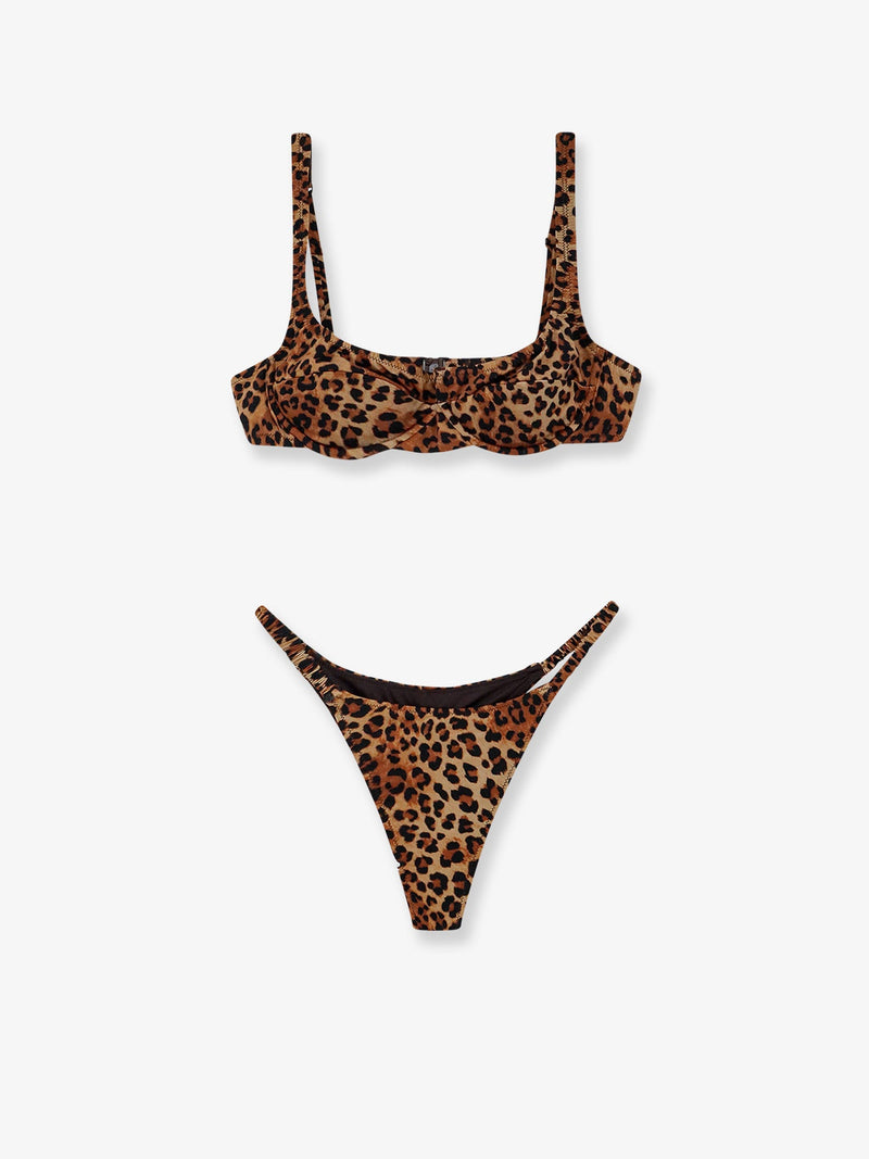 MC2 Saint Barth MC2 Saint Barth Perlamir Nylon Bikini Animal Print - World Class Fashion