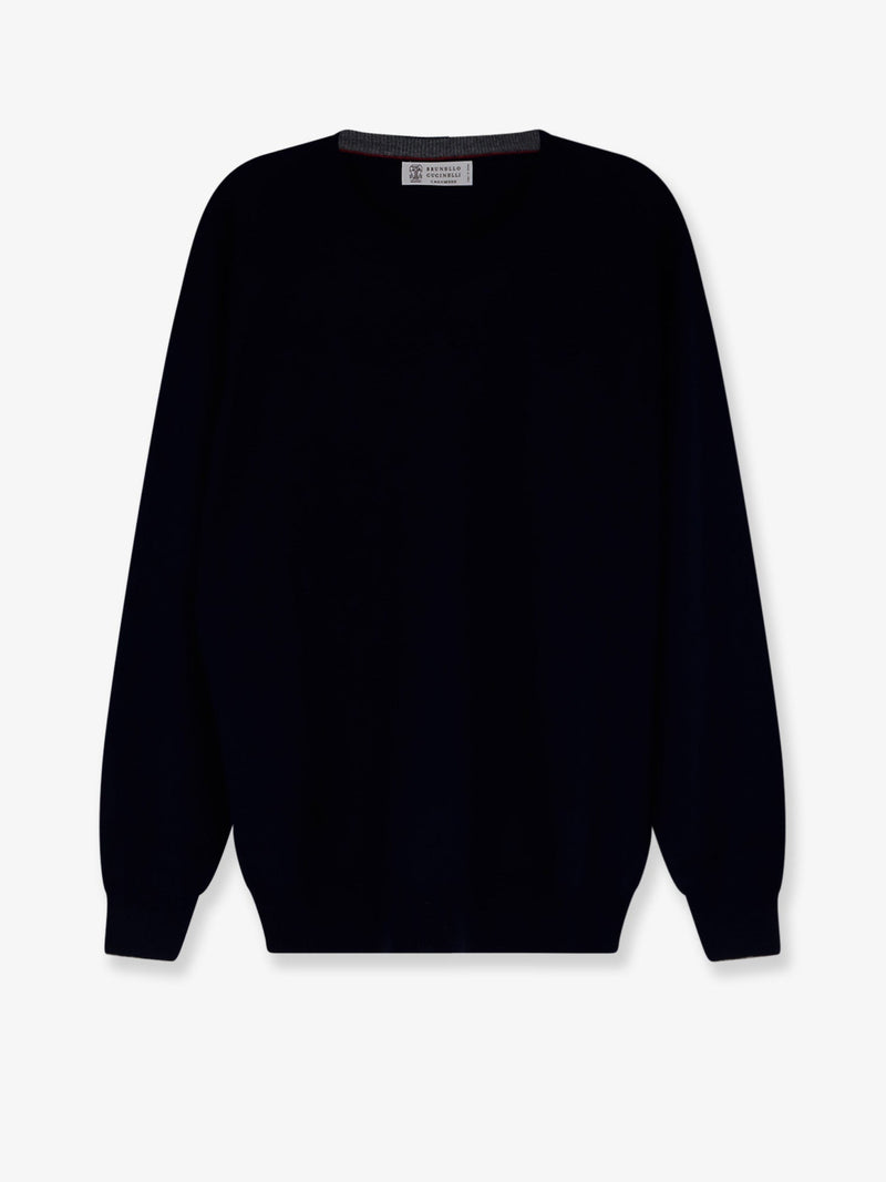 Brunello Cucinelli Brunello Cucinelli Cashmere Sweater Blue Men - World Class Fashion