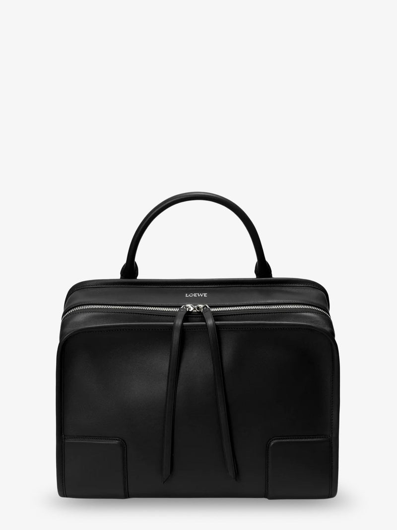 Loewe Loewe Amazona 180 Leather Handbag Black - World Class Fashion