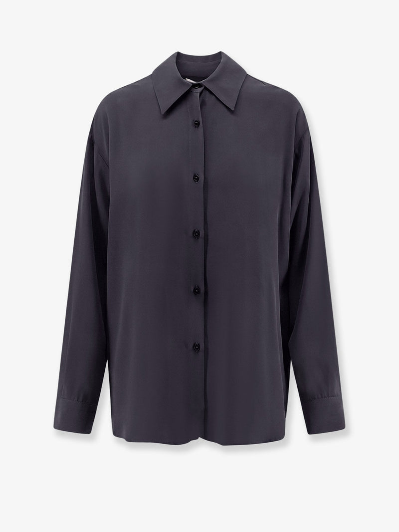 Alysi Alysi Silk Shirt Purple Women - World Class Fashion