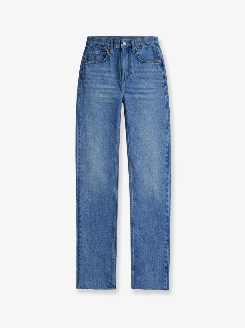 The Frankie Shop The Frankie Shop Blue Denim Jeans Women - World Class Fashion