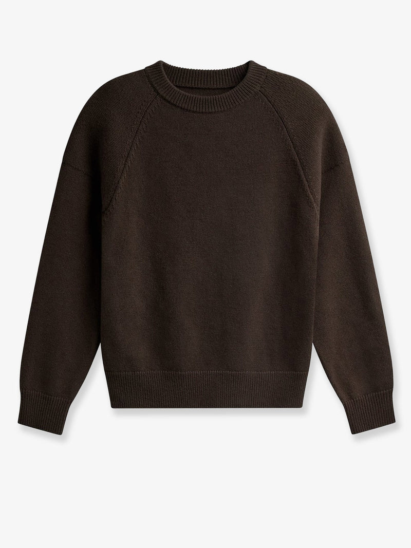 The Frankie Shop The Frankie Shop Lina Wool Blend Sweater Brown - World Class Fashion