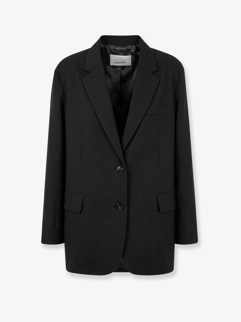 The Frankie Shop The Frankie Shop Bea Oversized Blazer Black - World Class Fashion