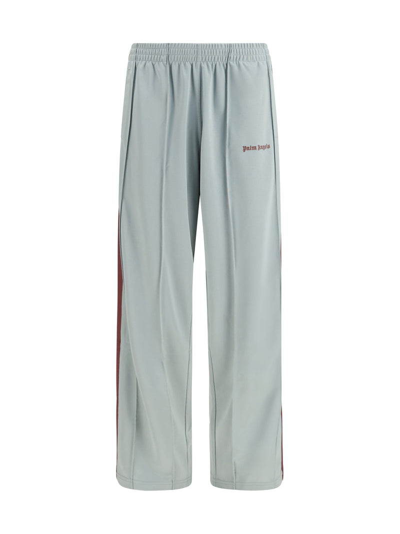 Palm Angels Palm Angels Urban Track Logo Sweatpants Sage-Mauve - World Class Fashion