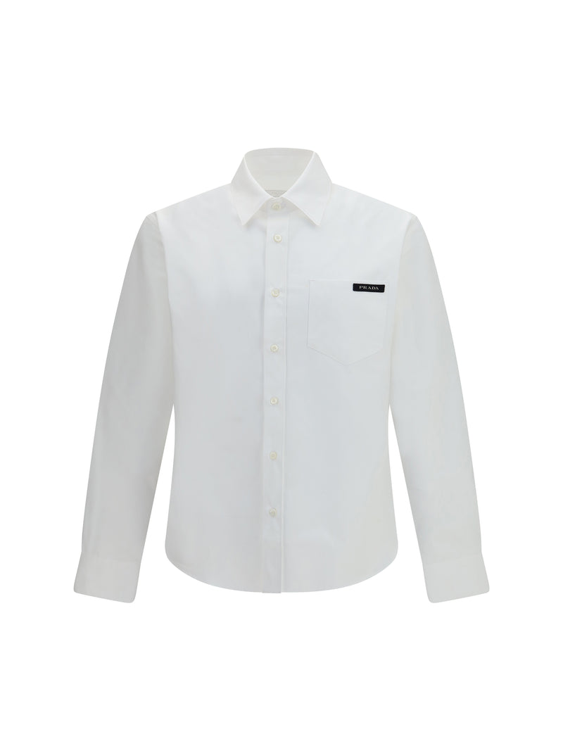 Prada Prada Classic Cotton Shirt White Men - World Class Fashion