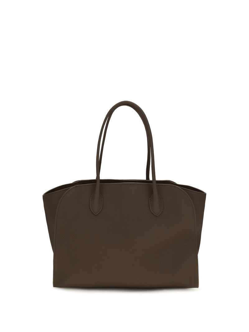 The Row The Row Marlo 14 Tote Bag Dark Olive - World Class Fashion