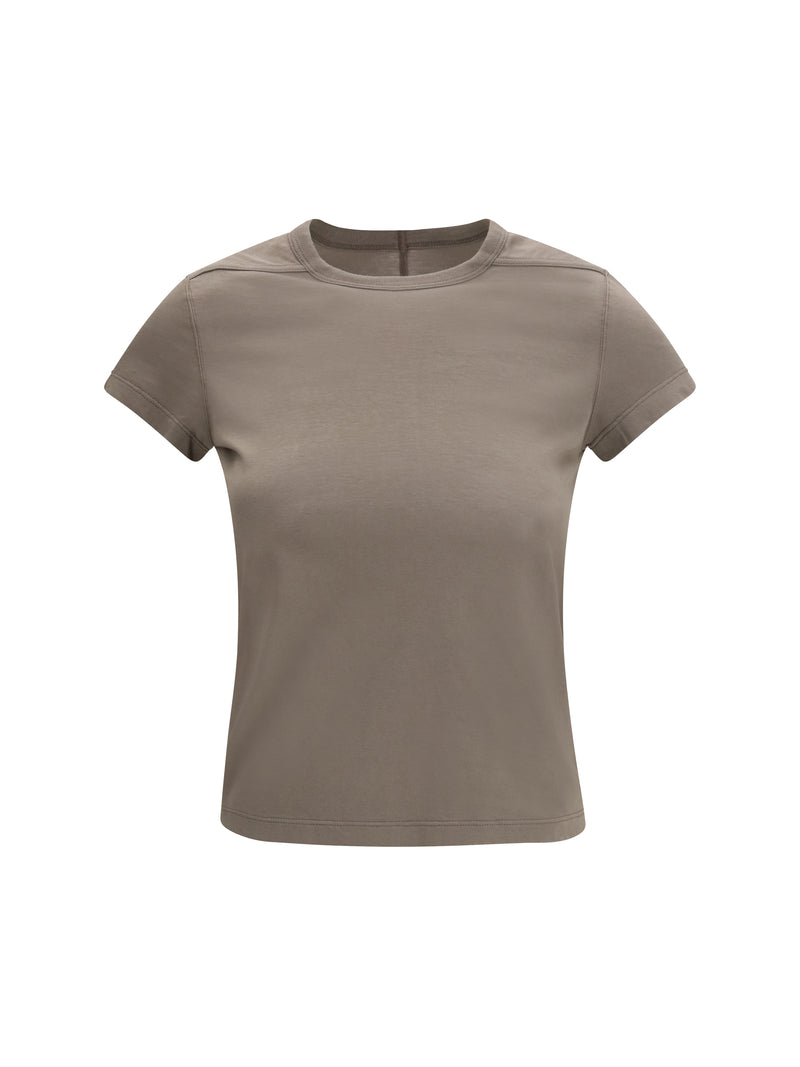 Rick Owens Rick Owens Cotton Slim T-shirt Dust Women - World Class Fashion