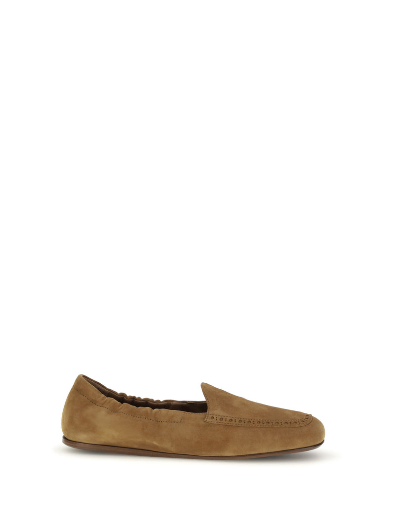 Church's Church's Suede Loafers Walnut Women - World Class Fashion