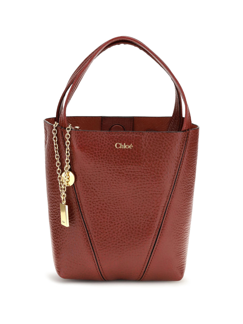 Chloe Chloé Spin Shoulder Bag Divine Red - World Class Fashion
