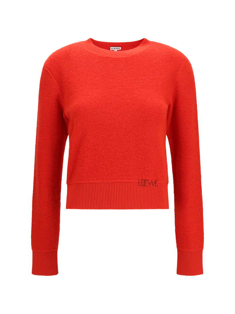Loewe Loewe Wool Sweater Red Women - World Class Fashion