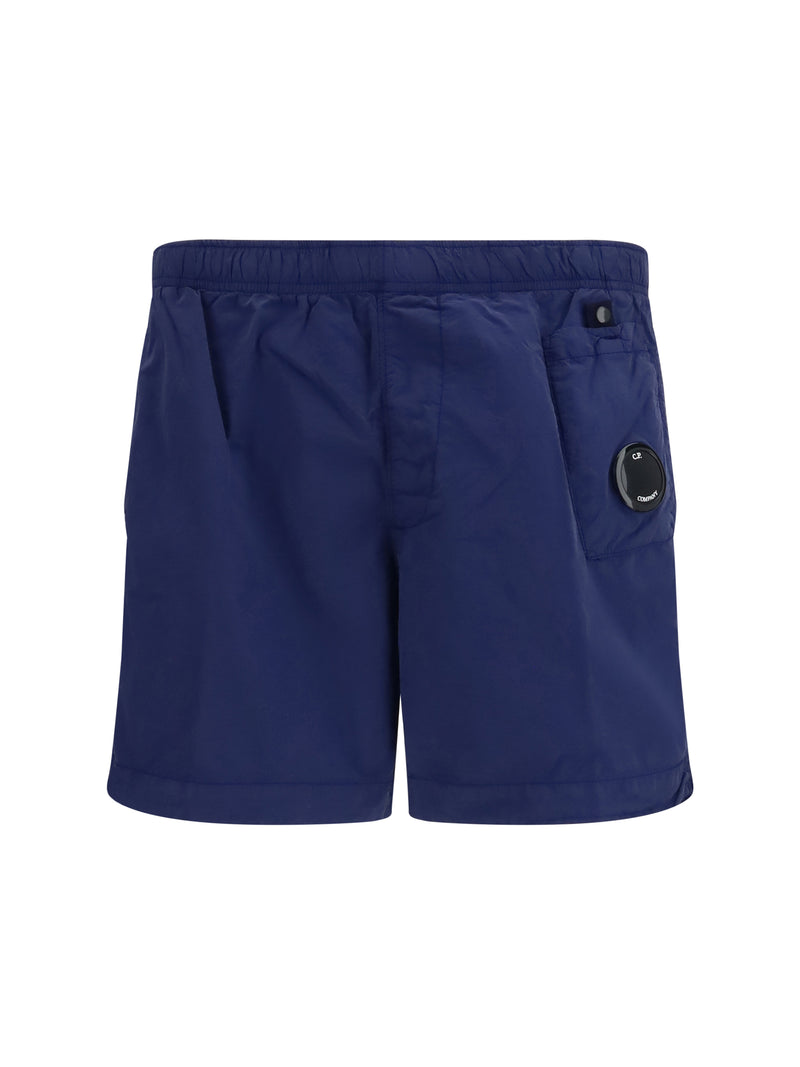 C.P. Company C.P. Company Beachwear Swim Shorts Blueprint - World Class Fashion