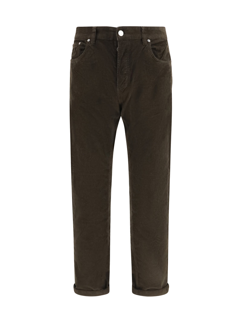 PT Torino Pt Torino Corduroy Design Pants - World Class Fashion