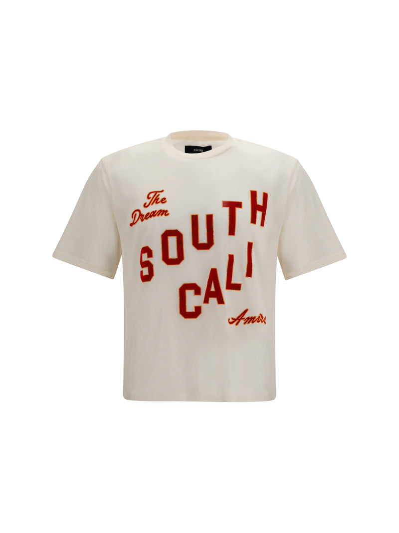 Amiri Amiri South Cali T-shirt Ivory Men - World Class Fashion