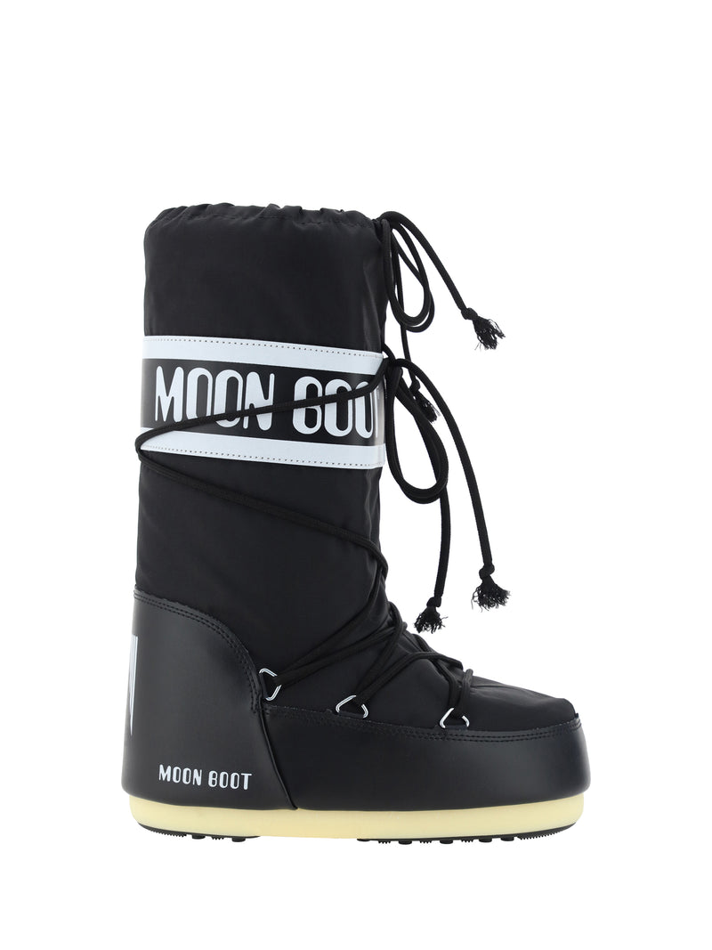 Moon Boot Moon Boot Icon Black Women Boots - World Class Fashion