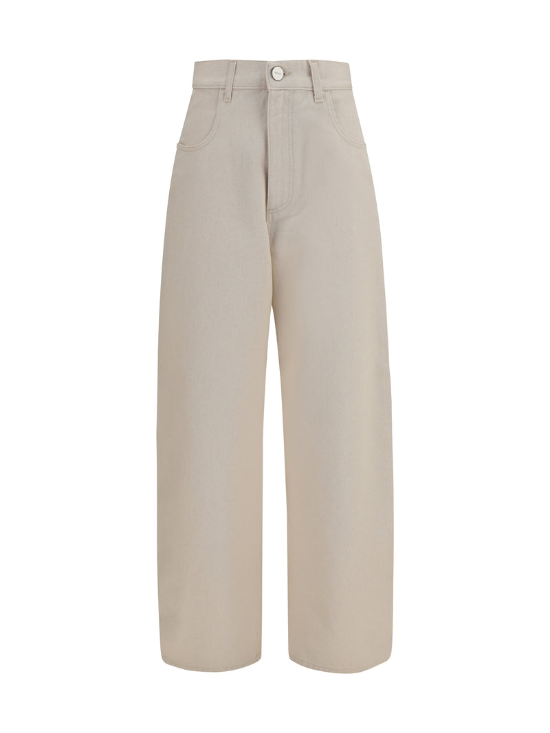 Rohe Rohe Berber Straight-leg Jeans Ecru - World Class Fashion