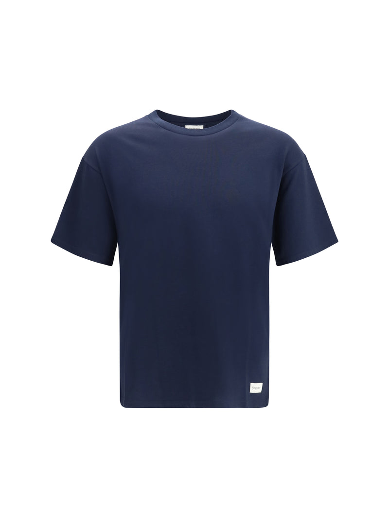 Saint Laurent Saint Laurent Cotton Crewneck T-shirt - World Class Fashion
