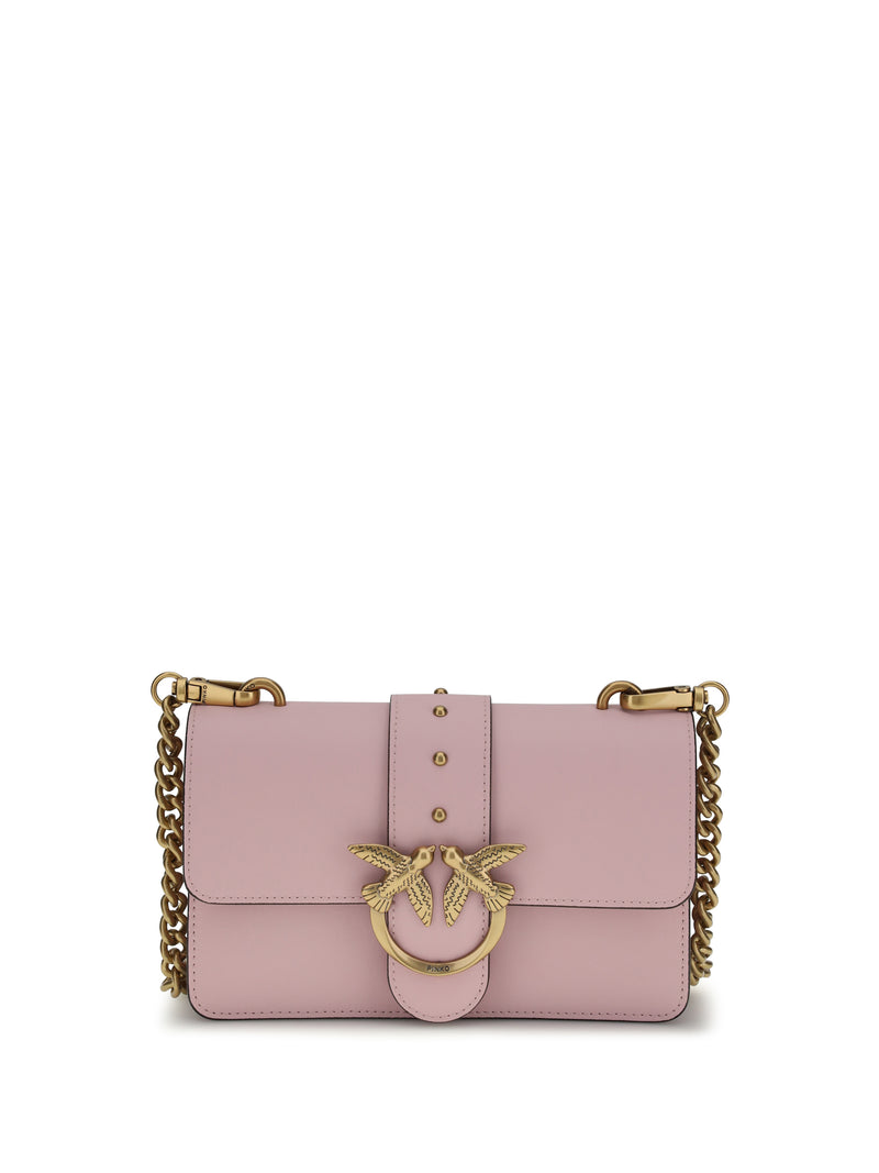 Pinko Pinko Love One Small Shoulder Bag Rosa Chiaro - World Class Fashion