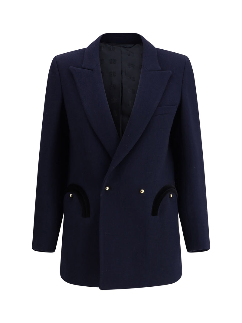 Blazè Milano Blazè Milano Resolute Everyday Blazer Navy - World Class Fashion