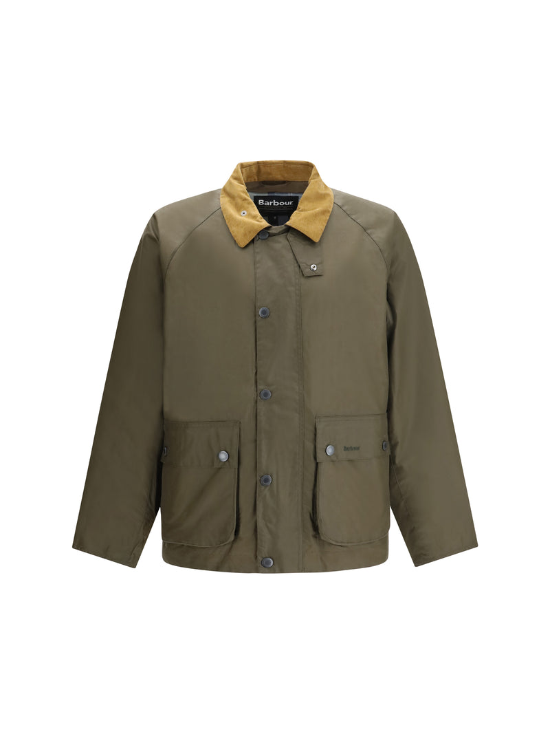 Barbour Barbour Modern Bedale Wax Jacket Beech/Highland Lake - World Class Fashion
