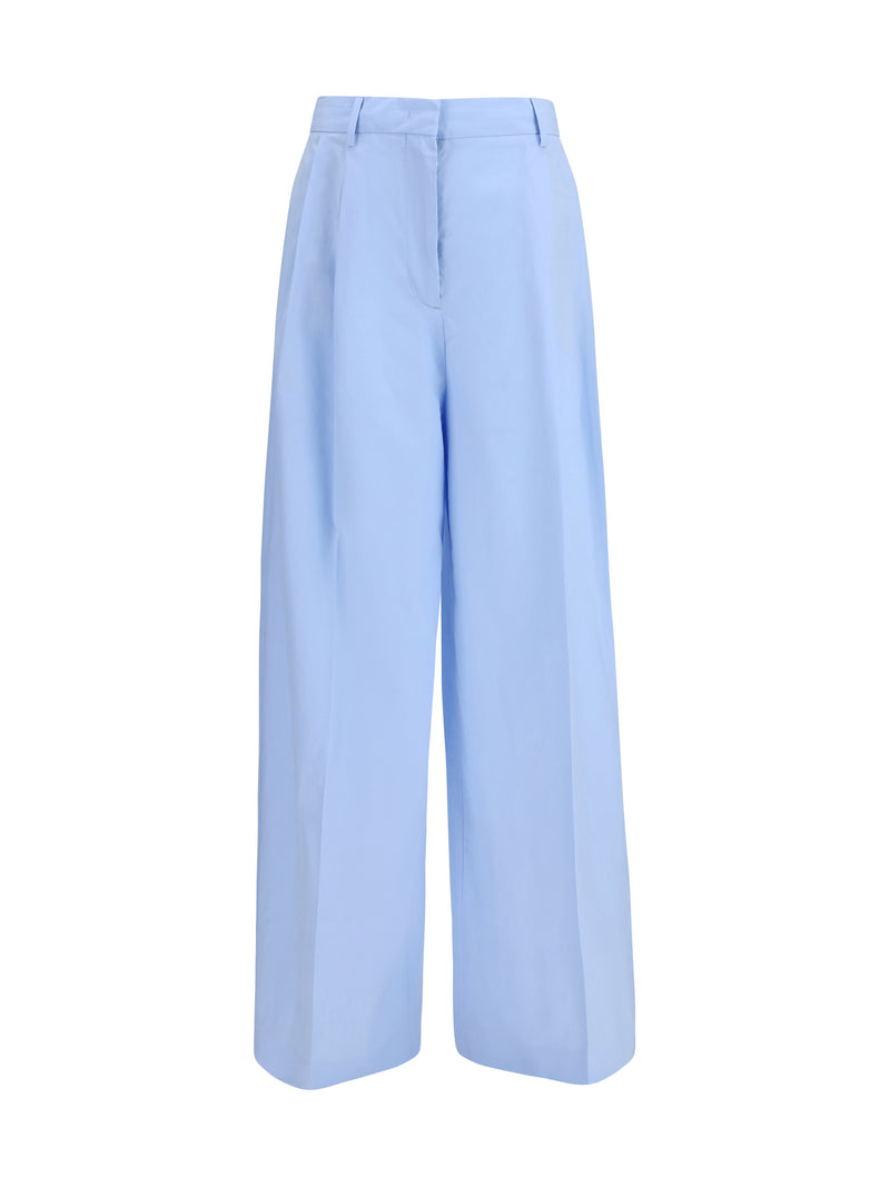 Fabiana Filippi Fabiana Filippi Filo Diamante Pants Azzurro Cielo - World Class Fashion