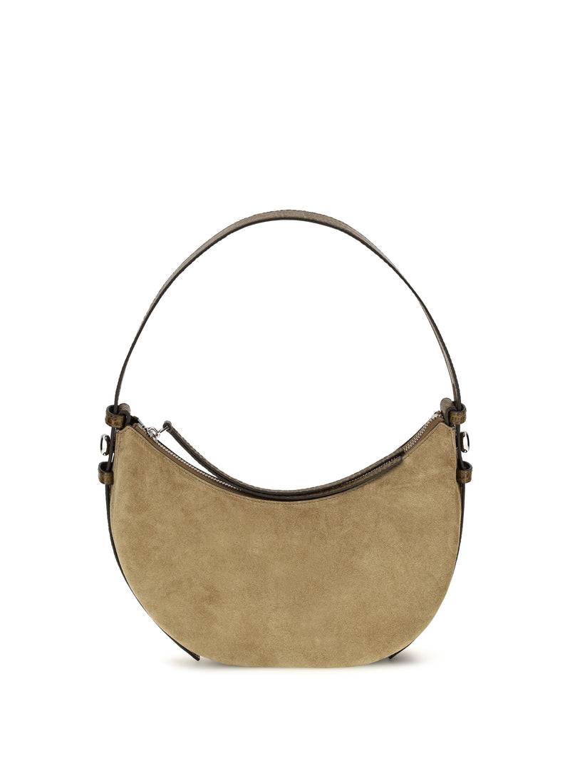 Tory Burch Tory Burch Romy Suede Crescent Shoulder Bag - World Class Fashion