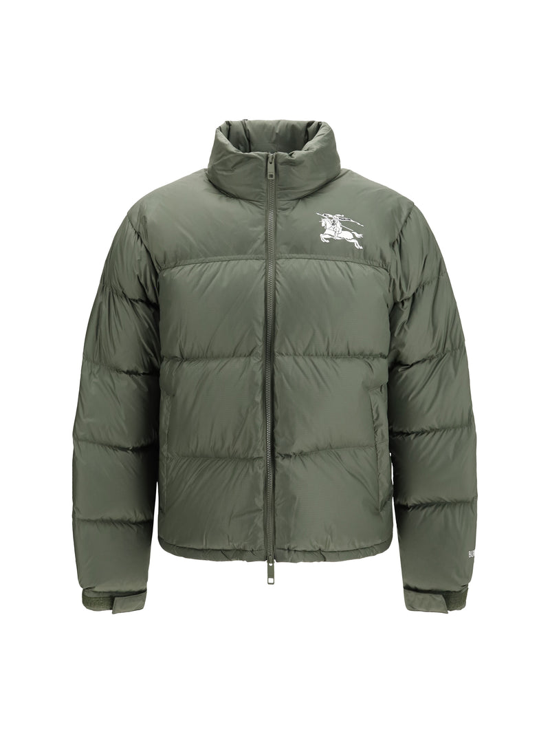 Burberry Burberry Highlands Down Jacket Dark Sage Green - World Class Fashion