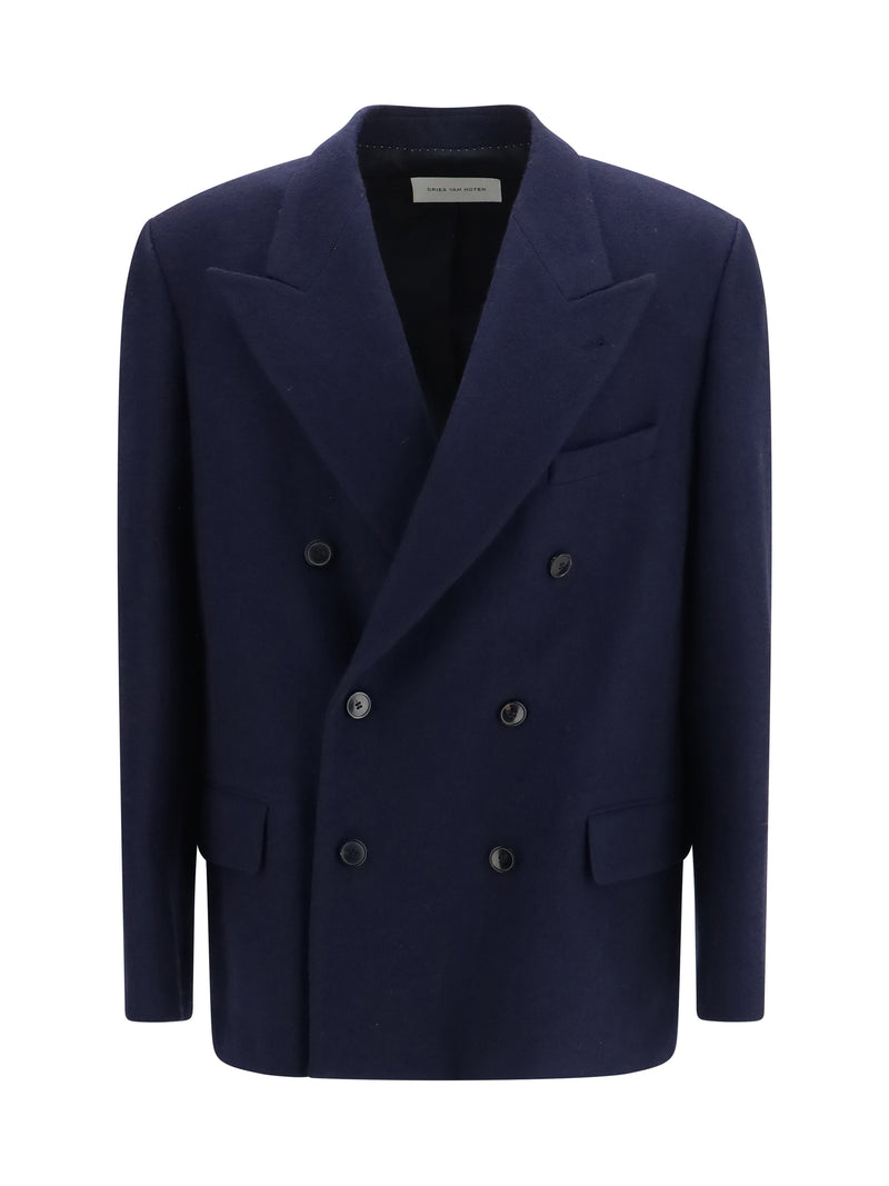 Dries Van Noten Dries Van Noten Bosier Wool Blazer - World Class Fashion