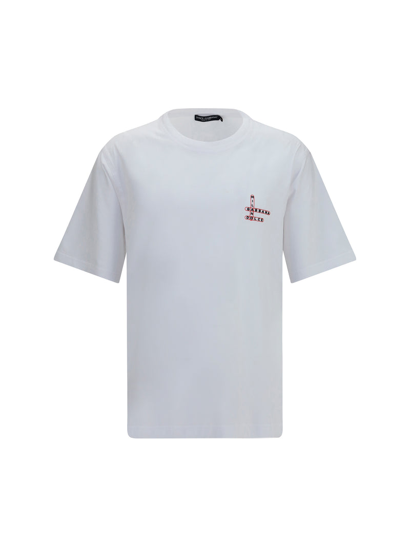 Dolce & Gabbana Dolce & Gabbana Cotton T-shirt With Back Print - World Class Fashion