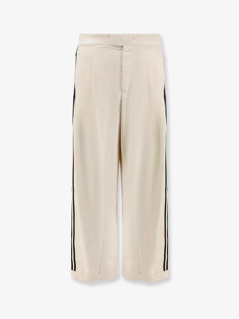 Adidas X Wales Bonner Adidas X Wales Bonner Recycled Nylon Trousers Beige - World Class Fashion