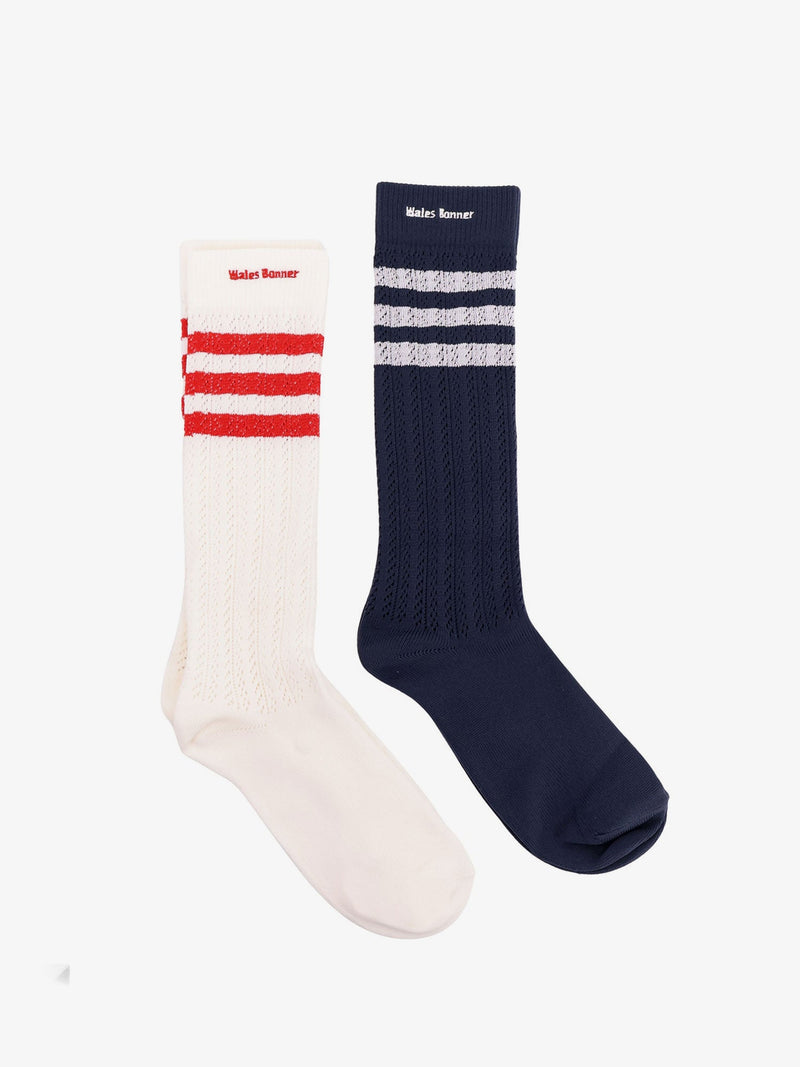 Adidas X Wales Bonner Adidas X Wales Bonner Bipack Cotton Blend Socks Multicolor - World Class Fashion