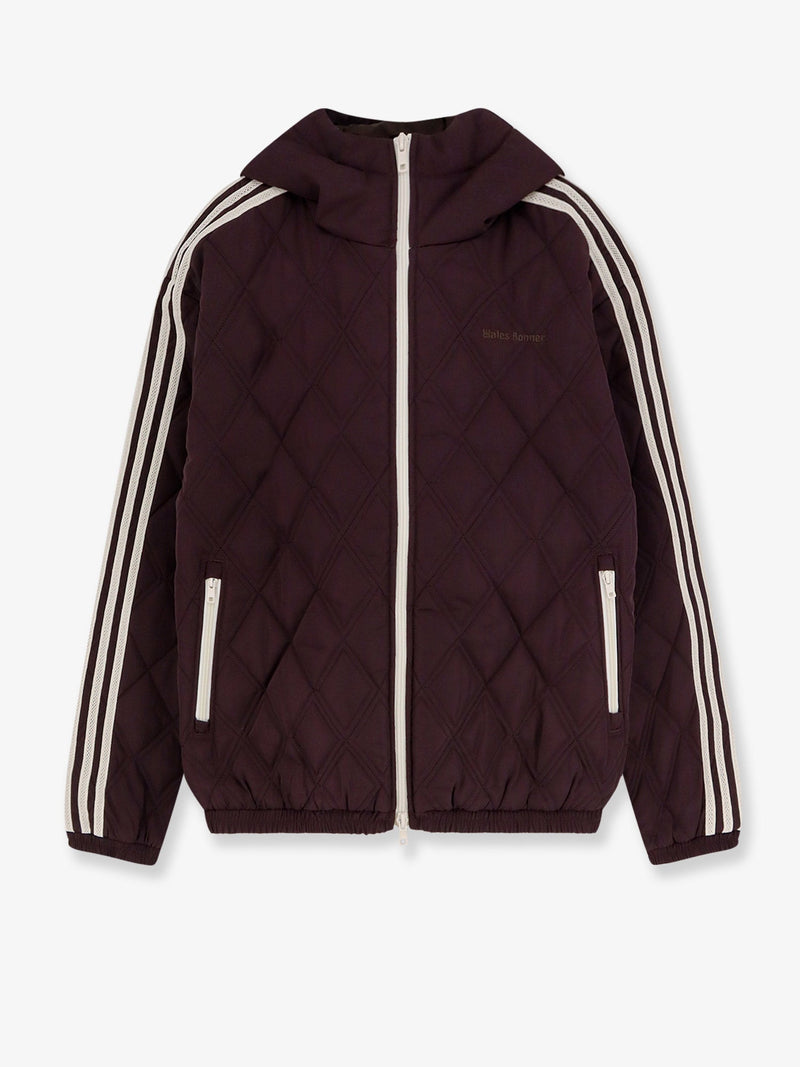 Adidas X Wales Bonner Chaqueta de plumas de nylon Adidas X Wales Bonner morada - World Class Fashion