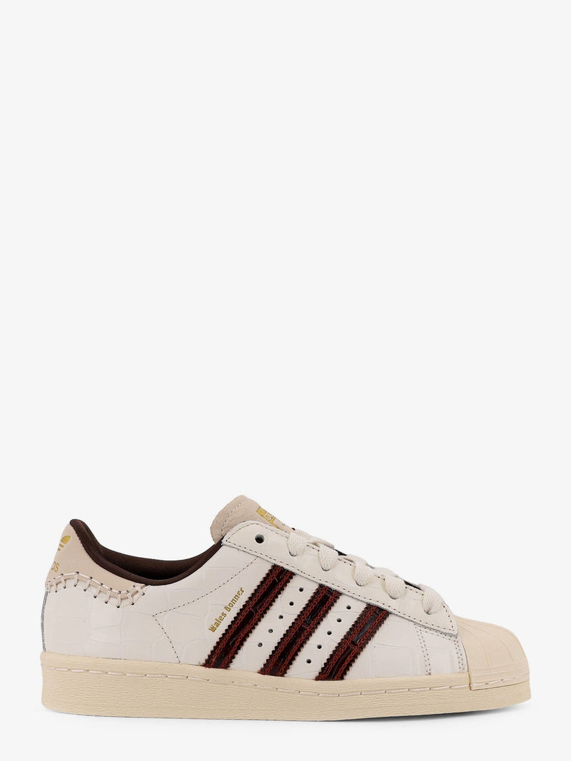 Adidas X Wales Bonner Adidas X Wales Bonner Zapatillas Superstar de Piel Blancas - World Class Fashion