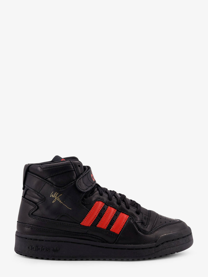 Adidas X Willy Chavarria Zapatillas de piel Adidas X Willy Chavarria negras/rojas - World Class Fashion