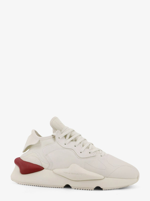 Adidas Y-3 Y-3 Kaiwa Leather And Neoprene Sneakers