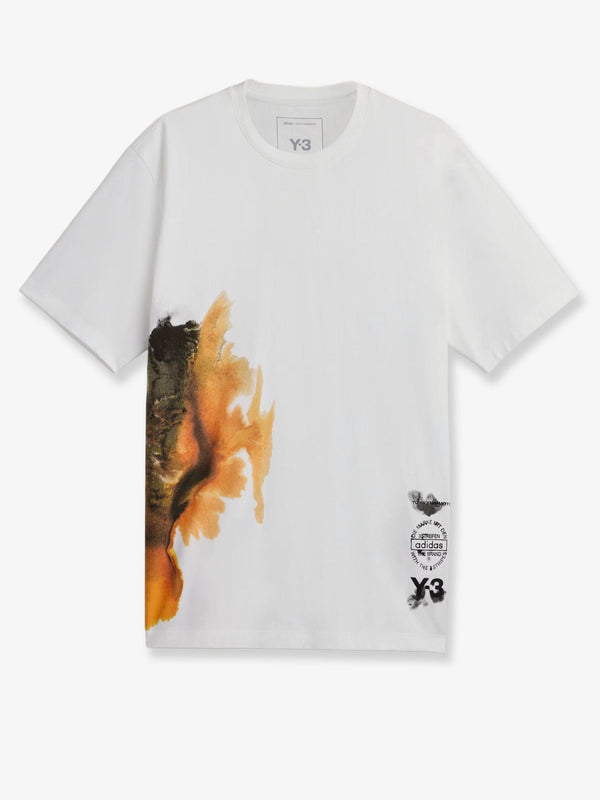 Adidas Y-3 Cotton Gfx Ss Tee T-Shirt