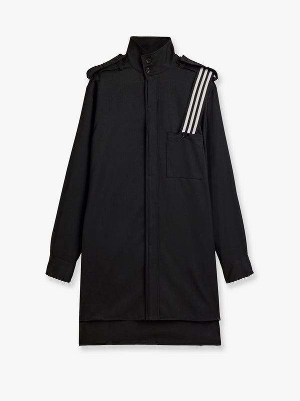 Adidas Y-3 M Rw Overshirt Polyester And Wool Jacket