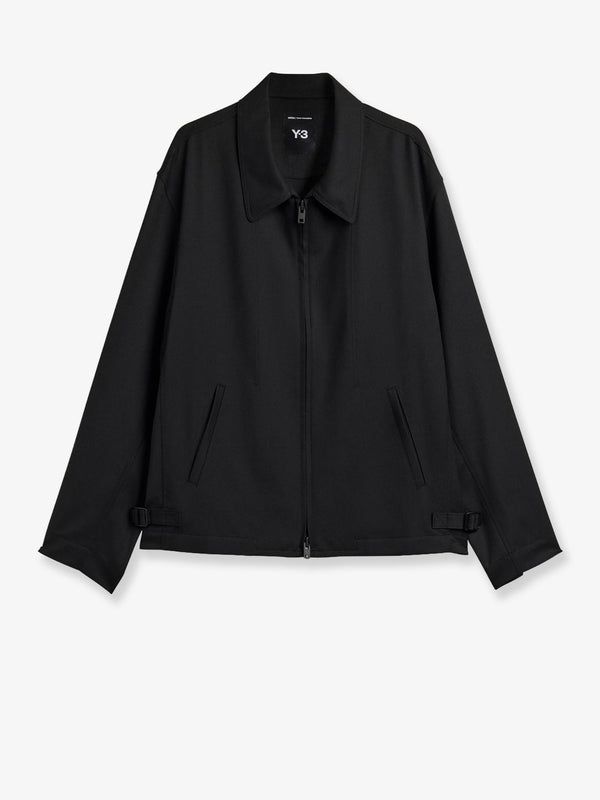 Adidas Y-3 Ref W Blouson Polyester And Wool Jacket