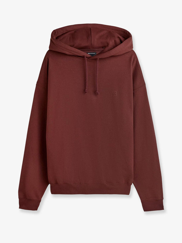 Adidas Y-3 Cotton Blend Hooded Sweatshirt