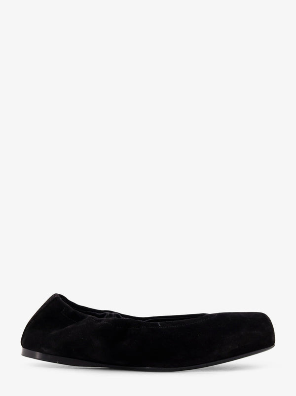 Alaia Ballet Flats Suede Ballerinas