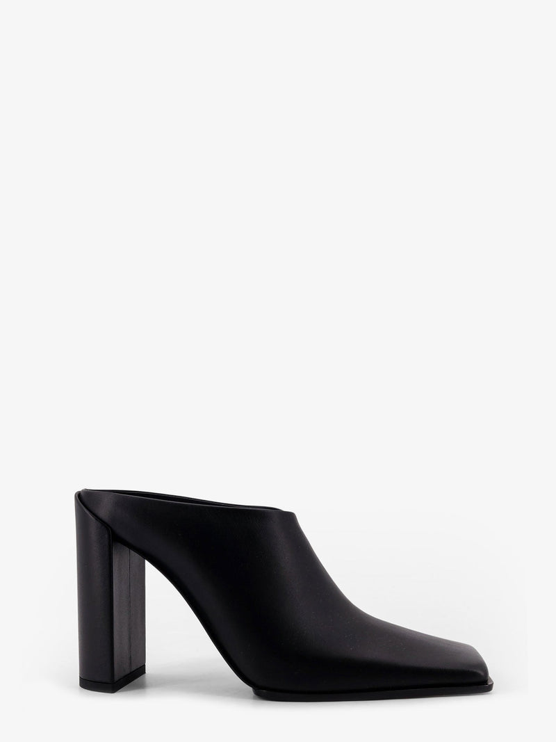 Alaia Alaia Square Leather Mule Black - World Class Fashion