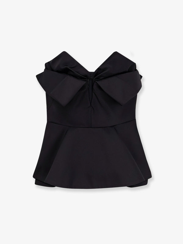 Alexander Mcqueen Silk Blend Bustier/Top