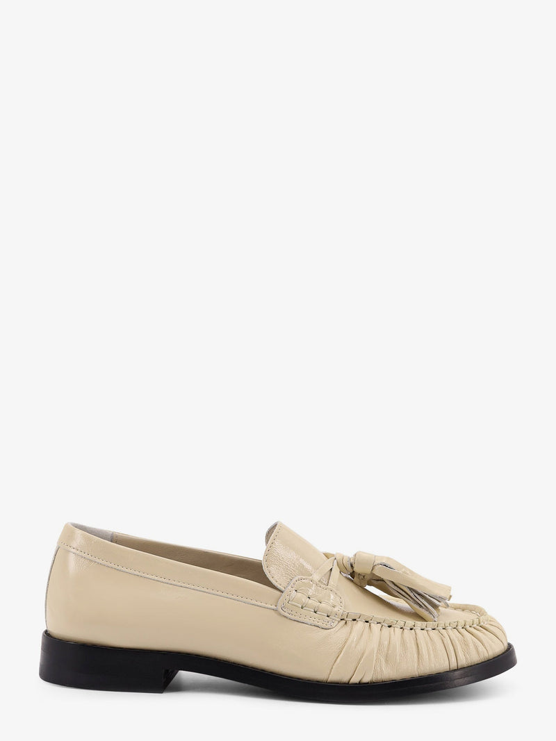 Alohas Alohas Marietta Leather Loafers White - World Class Fashion