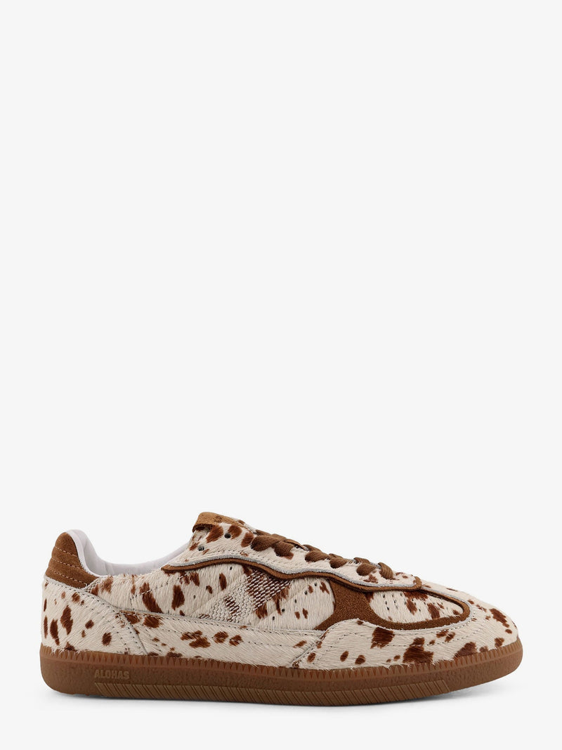 Alohas Zapatillas Alohas de Piel de Potro Estampado Animal para Mujer - World Class Fashion