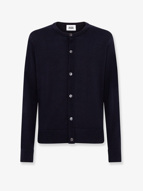 Alpha-Studio Wool Cardigan