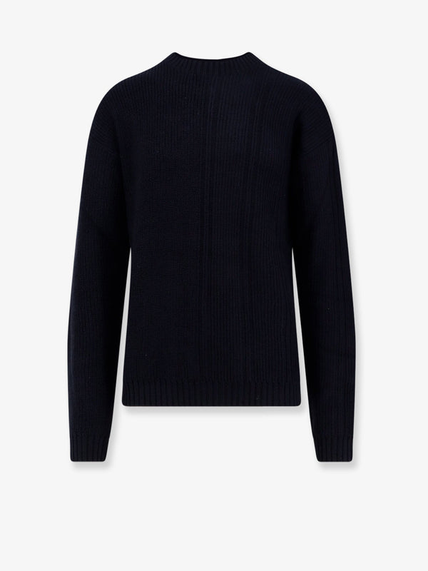 Alpha-Studio Ribbed Wool Sweater