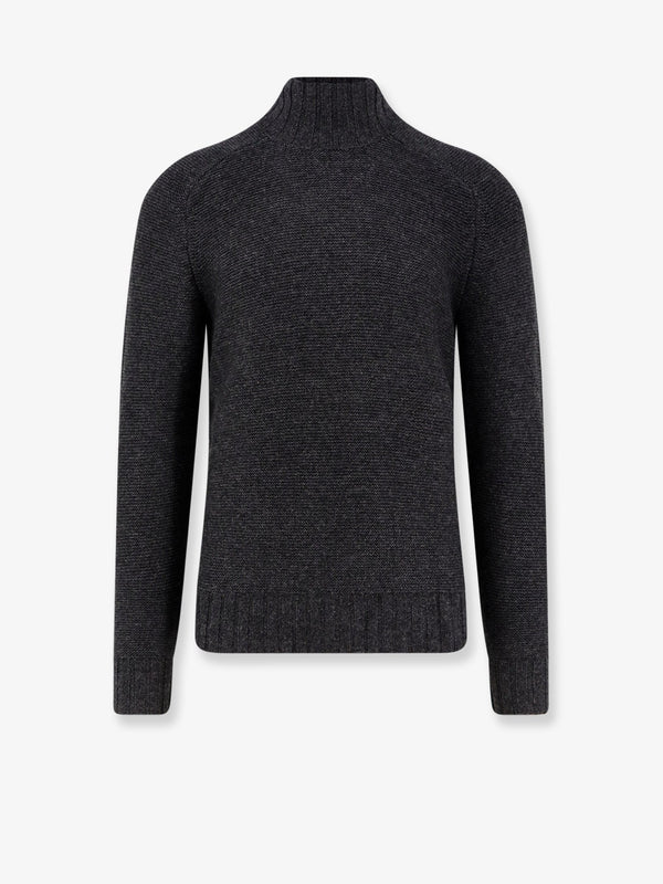 Alpha-Studio Links Wool And Cashmere Mock Turtleneck