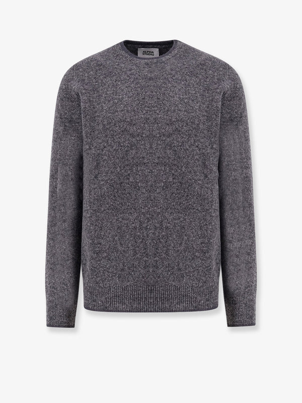 Alpha-Studio Wool Blend Sweater
