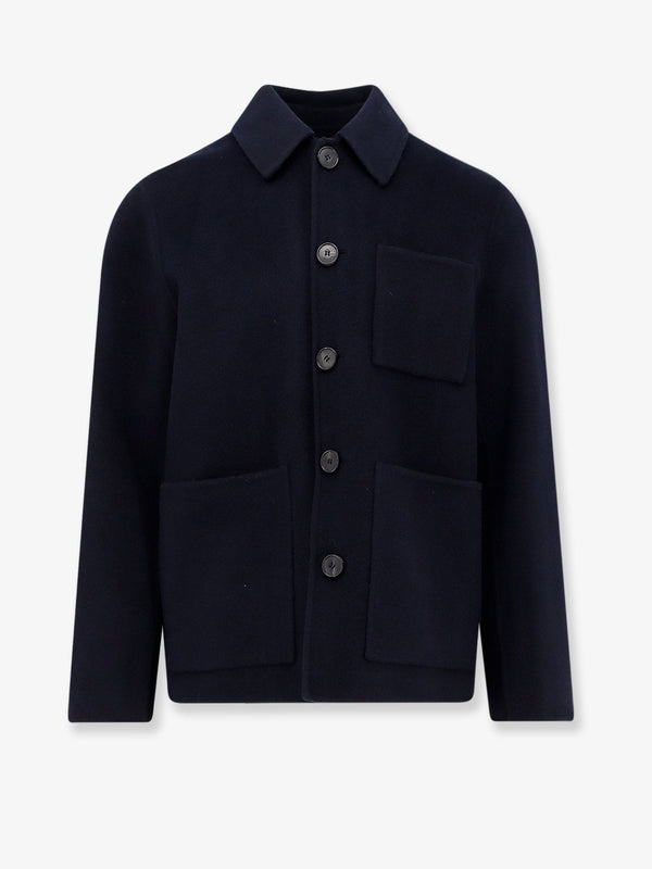 Amaranto Wool And Cashmere Coat