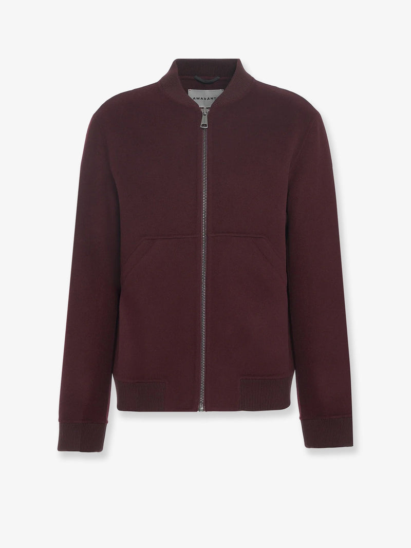 Amaranto Amaranto Wool and Cashmere Jacket Purple Men - World Class Fashion