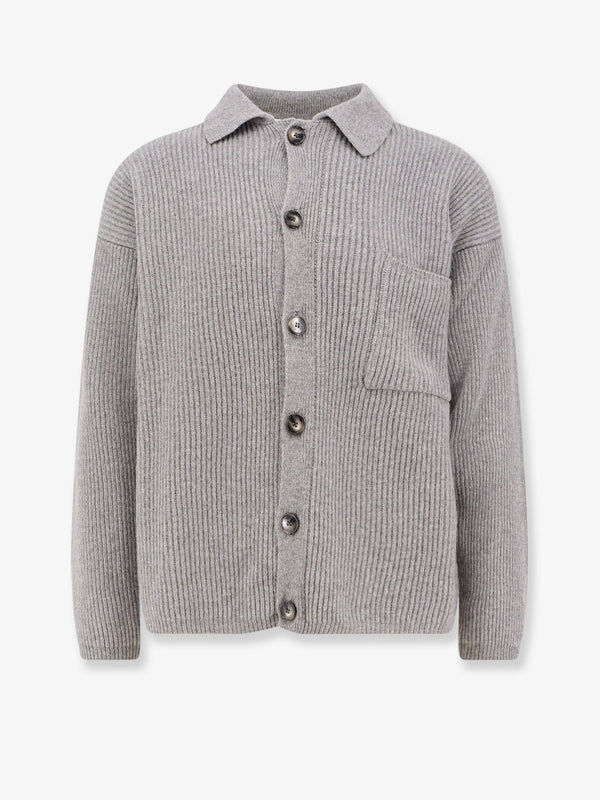 Amaranto Wool And Cashmere Cardigan